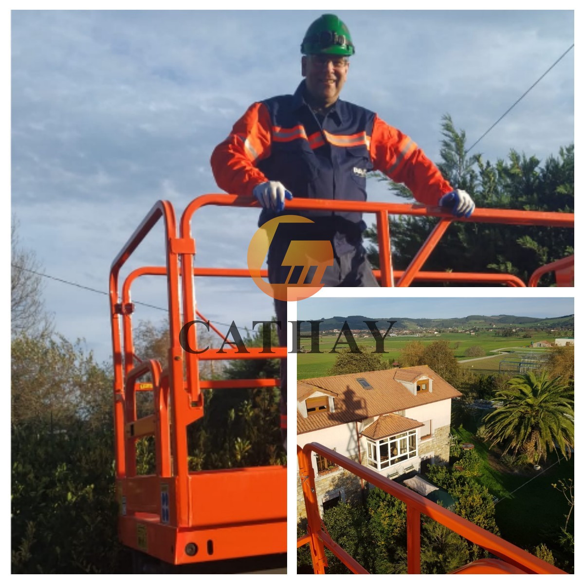 Cathaylift 12m self propelled scissor lift aerial work platform-Shandong Cathay Machinery Co Ltd Cathaylift 12m self propelled scissor lift aerial work platform-Shandong Cathay Machinery Co Ltd