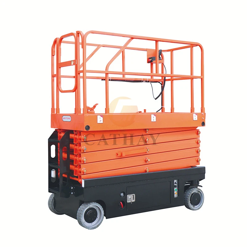 self propelled scissor lift 26