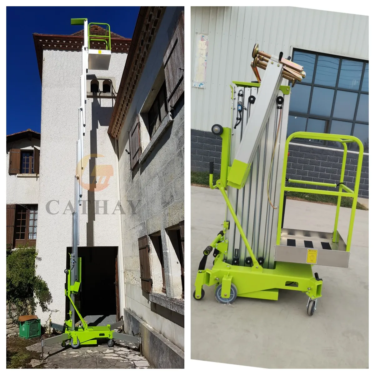 9m Push Around Vertical Mast Lift Feedback From Belgium News