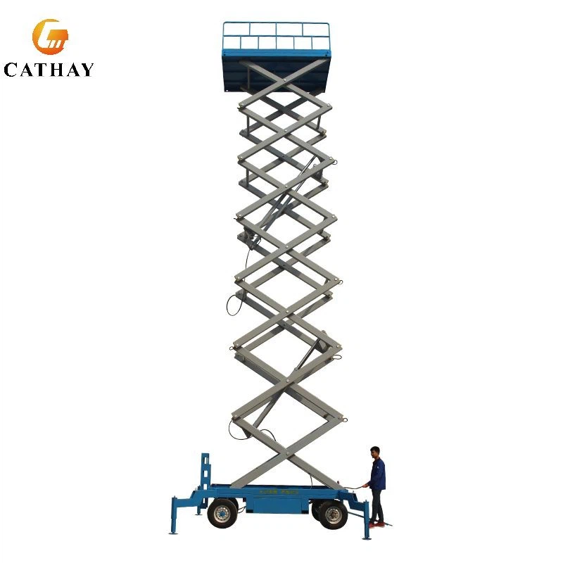Electric Mobile Scissor Lift Platform high quality