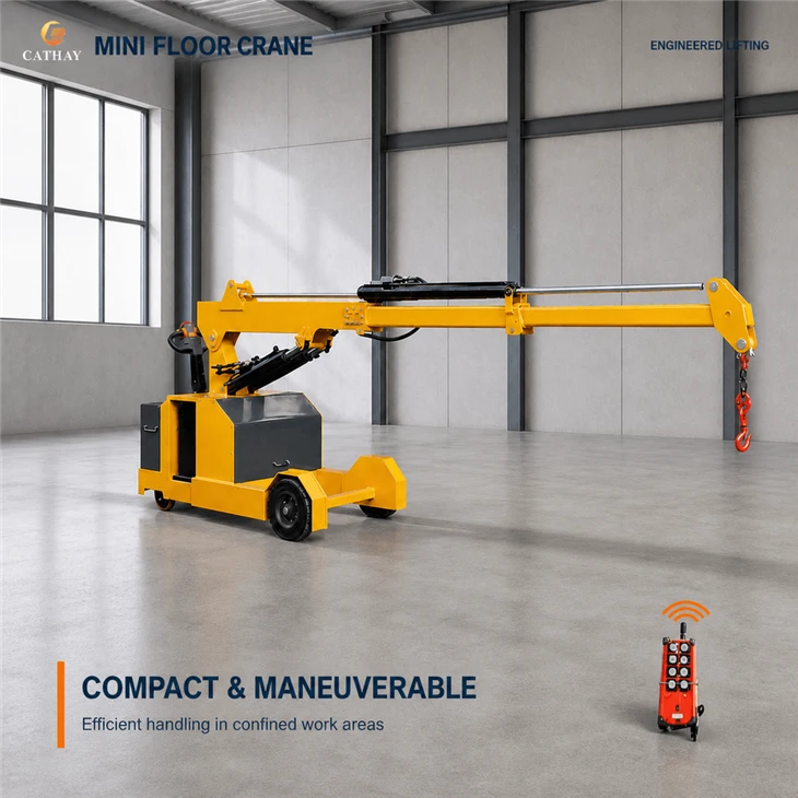 Electric Workshop Floor Crane