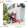 Hand Cranked Aluminum Alloy Lift: Portable Manual Aerial Work Platform Withou...