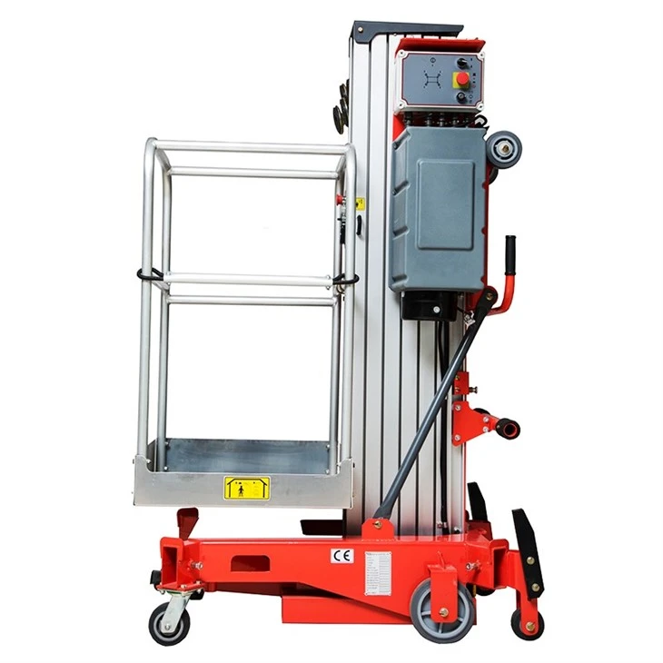 Single Mast Aluminum Alloy Lift