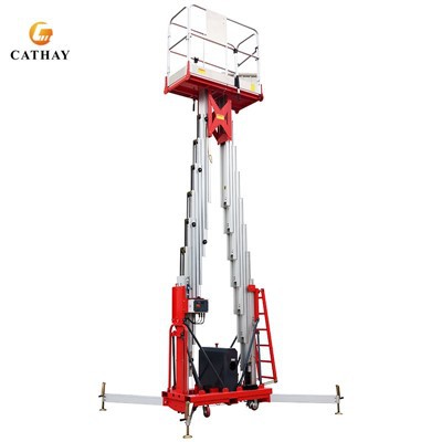 Aluminum Lifting Dual Mast Lift