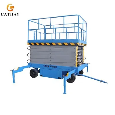 Push Around Towable Scissor Lift