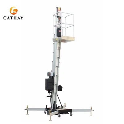 Versatile Single Mast Aluminum Alloy Lifting Platform